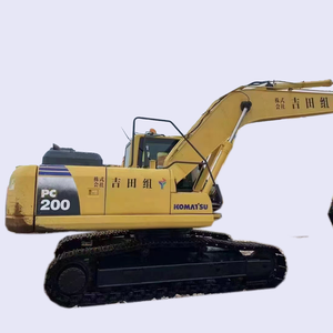 Pelleteuse sur chenilles Komatsu PC200 d'occasion - Product Image 1