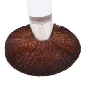 Playboy Hairbrush Oval Bristle Paddle <b>Brush</b> For Hair Styling And Cleaning Stray Hairs Transparent Handle - Product Image 3