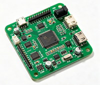 Circuit imprimé multicouche HDI personnalisé pour système de diagnostic médical, carte FR4 haute stabilité, contrôle d'impédance, service PCBA SMT, RoHS