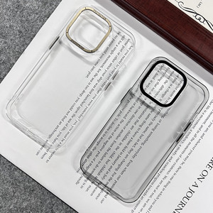Per <span class=keywords><strong>iPhone</strong></span> <span class=keywords><strong>13</strong></span> pro max custodia per telefono trasparente opaca <span class=keywords><strong>con</strong></span> cornice per <span class=keywords><strong>fotocamera</strong></span> in metallo <span class=keywords><strong>Cover</strong></span> in acrilico per <span class=keywords><strong>iPhone</strong></span> 12 14 pro max - Product Image 3