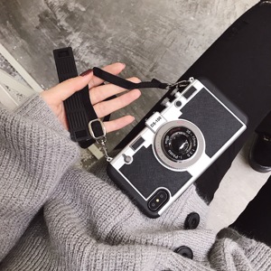 Funda de lujo con lazo para <span class=keywords><strong>iPhone</strong></span> 11, correa de muñeca de alta gama con correas ajustables para <span class=keywords><strong>iPhone</strong></span> XR XS 7 8 <span class=keywords><strong>SE</strong></span> - Product Image 3