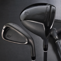 Ensemble de clubs de golf personnalisés avec logo OEM, driver en titane, fers en acier inoxydable, putter, kit complet de 11 pièces pour la location sur le driving range