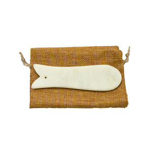 XiuYan Jade Gua Sha massaggio troppo tutto il corpo massaggio muscolare Guasha forma di pesce raschiatura bordo per il massaggio del viso - Product Image 2