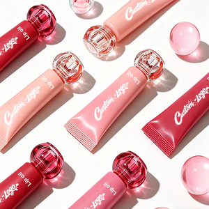 Gloss à lèvres rose en marque privée, hydratant naturel, réparateur, effet repulpant à l'<span class=keywords><strong>acide</strong></span> <span class=keywords><strong>hyaluronique</strong></span>, sérum pour lèvres - Product Image 2
