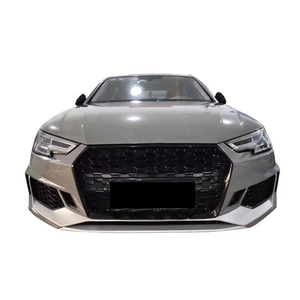 Kit carrosserie complet RS4 style pour Audi A4 S4 B9 avec pare-chocs avant et arrière et calandre nid d'abeille pour Audi A4 B9 S4 2017 2018 2019 2020 - Product Image 5