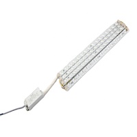 Module linéaire led multicolore 24w à haute luminosité, 220, lentilles