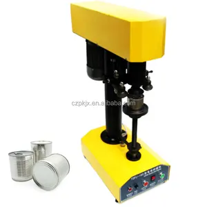 Automatic Manual Round Bottle Fruit Glasses Aluminum Tin Cans Screw Plugging Capping Machine Tinplate Cover Sealing Machine