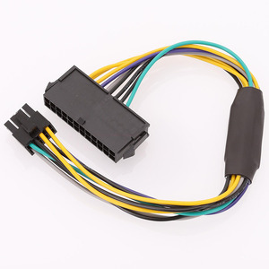 สายแปลงไฟ PSU ATX ขนาด 0.3 เมตร 24 พิน เป็น 8 พิน สำหรับ Optiplex 3020/7020/9020 และ T1700 - มีสินค้าในสต็อก สายแปลงไฟ PSU ATX - Product Image 2