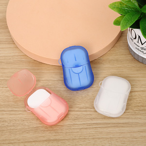 Hot Bán Du Lịch Xách Tay Bao Bì Hộp Bao Bì Mini Rửa Tay Tạo Bọt <span class=keywords><strong>Sheets</strong></span> Xà Phòng Dùng Một Lần Giấy - Product Image 3