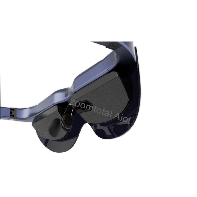 75g Plug in and Play Micro-LED Pocket AR Glasses Switch 3D MAX with One Click Support 0-600 Degrees Myopia VRG 3D Dual Speaker