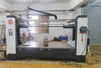 Chaîne de production de revêtements HAOSHENG Chine, machine de peinture automatique OEM avec contrôle PLC pour substrat en acier et moteur
