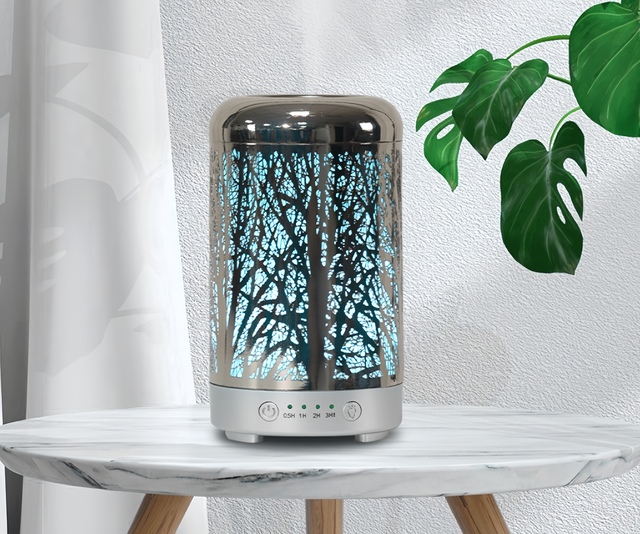 Factory Sale Home Decor 300ML Forest Tree Electronics Aroma Humidifier for Reliable Scent Dispensing Portable Auto Kitchen Use