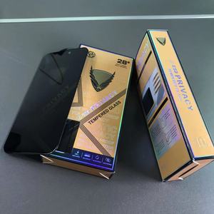 Film de téléphone trempé plein écran antistatique Gold <span class=keywords><strong>Meca</strong></span> pour iPhone 11 12 13 & 14 PRO accessoire mobile Anti-Peeping 16 PRO - Product Image 4