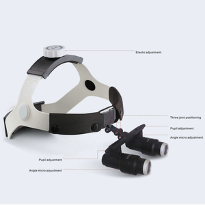 4.0X Diadema médica completa Lupa dental quirúrgica Lámpara de operación Lupa de faro quirúrgico - Product Image 2