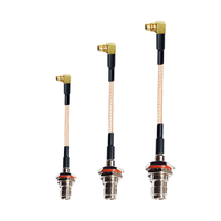 Câble coaxial RG316 RP-TNC femelle vers MMCX mâle, câble d'antenne RF pour routeur WiFi, module 4G/5G, passerelle GPS LoRa