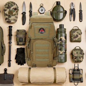 Waterproof Large Capacity Oxford Twist <b>Lock</b> Normcore/Minimalist <b>Box</b> Shape Outdoor Use Backpack Zipper Closure - Product Image 5