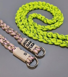 Tracolla a tracolla a corda lunga intrecciata per cordino telefonico donne ragazze - Product Image 6