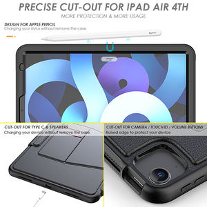 Coque de protection antichoc en cuir, étui à tablette magnétique multifonctionnel, avec manches crayon, pour <span class=keywords><strong>apple</strong></span> ipad air 10.9, nouvelle collection - Product Image 5