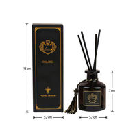 Diffuseur à bâtonnets d'huiles essentielles parfumées longue durée 50 ml pour hôtels, bureaux, salles de bain et décoration d'étagères - Vente en gros