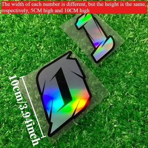 Durable <strong>Vinyl</strong> 1PC Laser Number Motorcycle <strong>Stickers</strong> Waterproof Fuel Tank Electric Scooter Bicycle Decorations <strong>Car</strong> <strong>Decals</strong> - Product Image 3