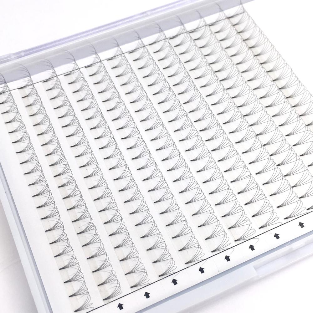 Цветущие ресницы XXL коробки 240 вентиляторов/лоток 3D 4D 5D 6D 10D готовые неротанные ресницы с индивидуальным объемом