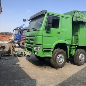 371HP 420HP Sinotruck HOWO 8X4 Camion À Benne Basculante 25m3 50 tonnes camions à benne basculante - Product Image 6