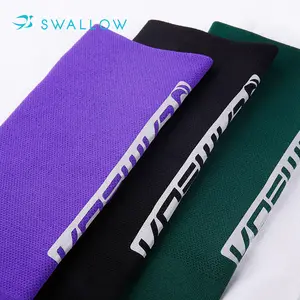 SWALLOW Breathable Sweat Wicking Quick Dry Wholesale Men Custom Cycling Socks White