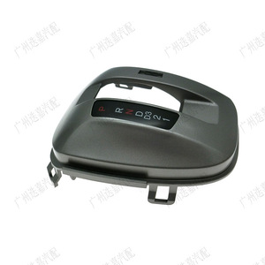 Cubierta del panel de visualización de la palanca de cambios Honda 54721-TB0-A51ZA A51ZC, color plateado y negro, ajuste ergonómico para Accord Crosstour - Product Image 4