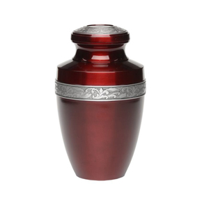 Design Round Handmade Sympathy <b>Vase</b> for Ashes metal cremation urn for adult ashes bulk adult personalized urns engraved urns - Product Image 5
