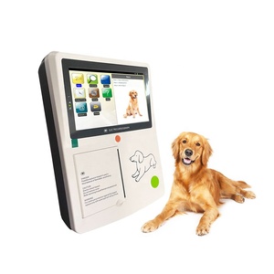 Dierenarts Elektrocardiograma Ecg Machine 3 Kanaals 12 Lead Draagbare Draagbare Touchscreen - Product Image 2
