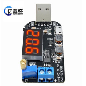 YIXINSHENG Buck Boost <b>Converter</b> 3361AS USB DC 5V To 3.3V 9V 12V 18V 24V Led Display <b>Voltage</b> Regulator Module - Product Image 4