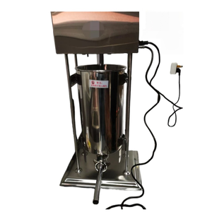 Remplisseur de saucisses électrique professionnel 15L, <span class=keywords><strong>appareil</strong></span> de farçage automatique pour salami et bratwurst faits maison - Product Image 3