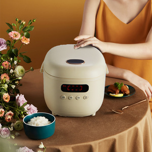 Bear Rice Cooker 2L Multifunctional Electric With <b>Timer</b> For Soup And Porridge - Product Image 1