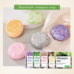 Greenlem SHAMPOO BAR TEATREE LAVENDER ROSE BAMBOO CHARCOAL TURMERIC - Product Image 3