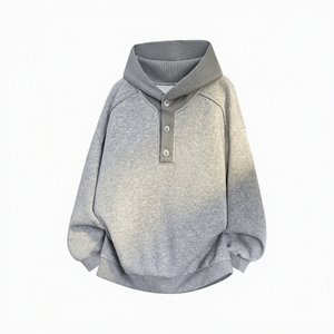 <span class=keywords><strong>Pull</strong></span> à capuche tricoté américain pour homme, style <span class=keywords><strong>vintage</strong></span> haut de gamme, avec boucle décorative, idéal pour le printemps - Product Image 1