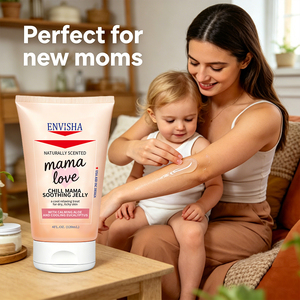 Gel Apaisant et Rafraîchissant pour le Corps avec Logo Personnalisé – Formule Apaisante et Relaxante pour Peaux Sèches et Enflées – Idéal pour les Futures Mamans - Product Image 3