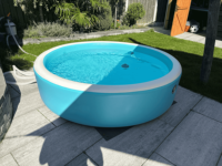 Piscine hors sol gonflable de haute qualité, grande piscine à structure Drop Stitch pour jardin extérieur