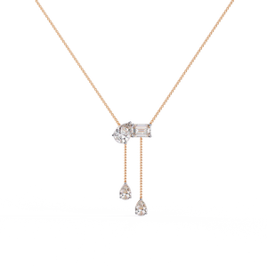 Collier pendentif de luxe en diamant de laboratoire plaqué rhodium pour femme, style hip-hop, bijoux fins de qualité supérieure en or - Product Image 4