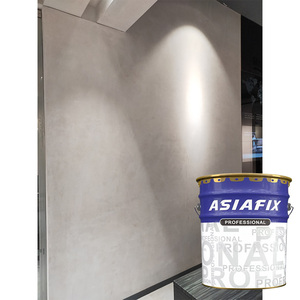 <span class=keywords><strong>Peinture</strong></span> murale en béton poli de style industriel <span class=keywords><strong>moderne</strong></span>, imperméable, anti-fissures, anti-moisissures, effet plâtre vénitien - Product Image 1