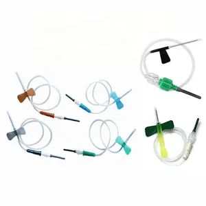 18G Double-Wing Butterfly Scalp Vein Needle Infusion Set Cold Runner Blood Collection Injection Mold Plastic Metal PC Material