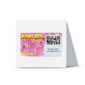 Custom Printing 3d Embossed Sticker Security Laser Hologram Label Scratch Hide Serial Number Traceability <strong>Code</strong> &amp; Marketing <strong>Code</strong> - Product Image 1