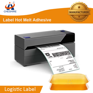 La logistique à prise rapide utilise une colle thermofusible PSA sensible à la pression pour étiquettes de bordereau d'expédition-Base <span class=keywords><strong>SBS</strong></span> - Product Image 1