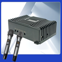 Amplificateur de puissance de voiture de vente chaude nouvel amplificateur Audio de voiture Dsp karaoké de suppression vocale AI avec deux microphones