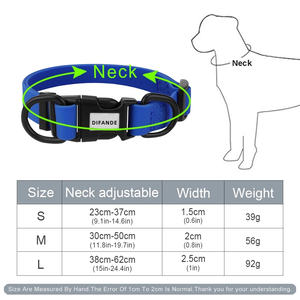 PVC wasserdichtes Hunde halsband Weiche verstellbare Haustier halskette für kleine, mittlere und große Hunde und Katzen - Product Image 4