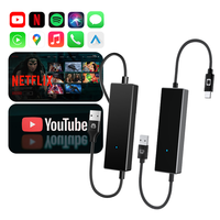 Adaptador Inalámbrico Bidireccional CarPlay con MirrorTouch, Bluetooth 4.2 y USB Tipo-A para Uso Universal en Sistemas Multimedia de Automóviles