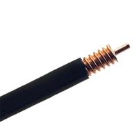 Câble coaxial Superflex 1/2'' à faible perte, câble coaxial hélicoïdal corrugué super flexible 1/2'', câble d'alimentation coaxial Supersoft 1-2