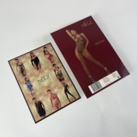 Carte de produit personnalisée pour les marques de lingerie, modèle sexy, impression offset de qualité supérieure, carton duplex kraft, estampage à chaud pour les vêtements intimes