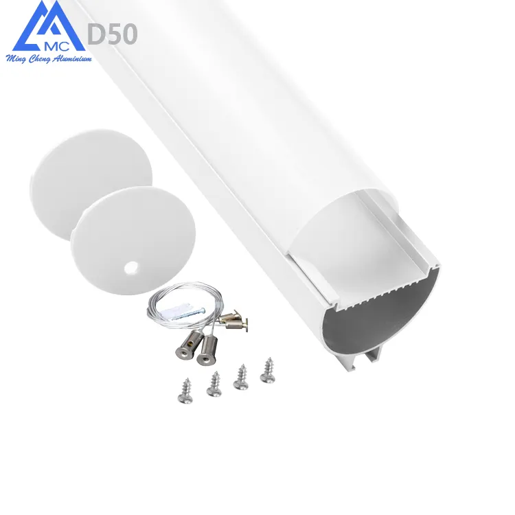 Good quality Low price Anodized Aluminum Mounting outdoor indoor aluminum led profile housing channel 1000*50mm