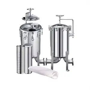 Bag Membrane Wine Beer Milk Magnetic Boiler Water Strainer Basket Lenticular Tri Clamp Steam Vent High Flow Cartridge Filter