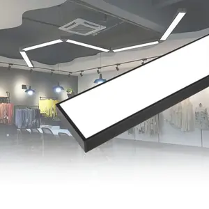 Wiscoon 사무실 라운드 정지 ip65 선형 빛에 대한 새로운 디자인 led 배튼